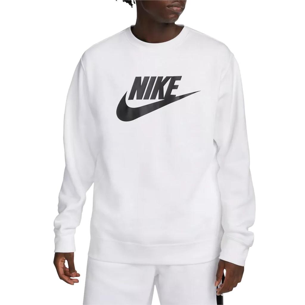 Nike Sportswear Club Fleece, Mens White Sweatshirt