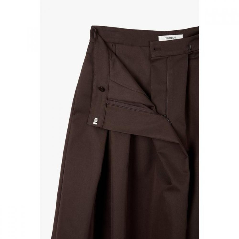 Studio Tomboy Skirt Type Pleats Wide Pants  9106231201ct 