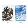 CS Útok titánů Akrylová umělecká deska č. 03 – Eren, Mikasa, Armin & Levi, 208×147,5 mm Sběratelská výstavní deska (Akryl se železným stojanem)