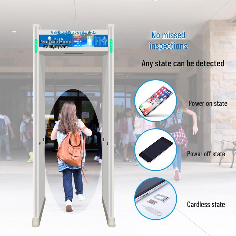 AI Smart Mobile Phone Detection Security Gate