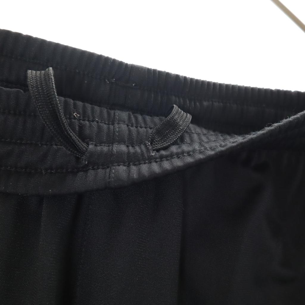 adidas Track jacket Setup M black Jersey with tricot lining and 3 stripes Men's Used