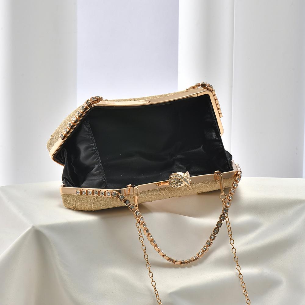 Plaid Personality Evening Clutch for Women – Spring/Summer Temperament Banquet and Underarm Handbag