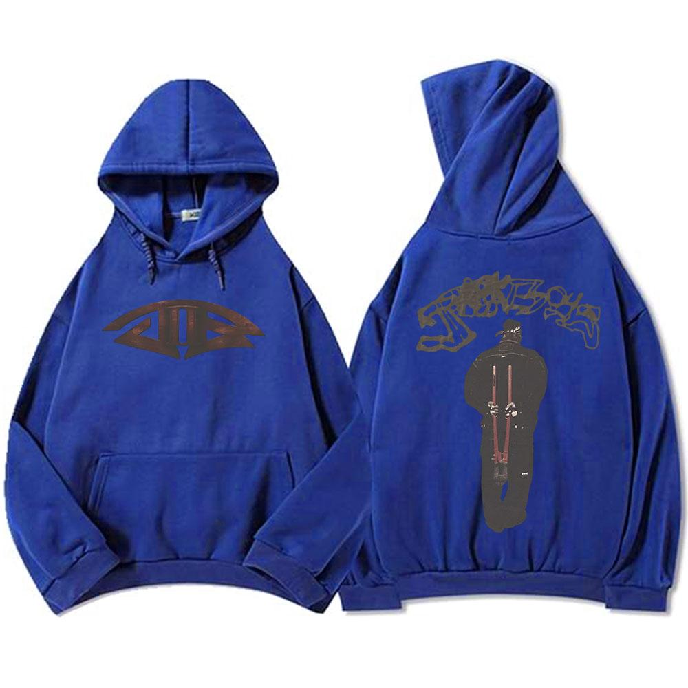 Fashion Men Hoodies Album JACKBOYS II Printing Sweatshirt Casual Long Sleeve Hooded Pullovers Grunge Men Tops