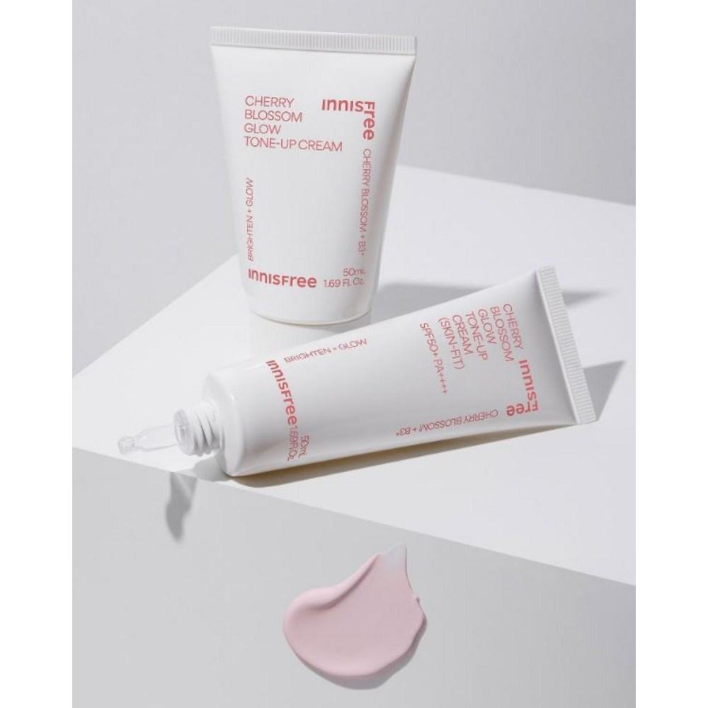 Innisfree Cherry Blossom Glow Tone Up Cream Pink, 50ml, 1 Stück