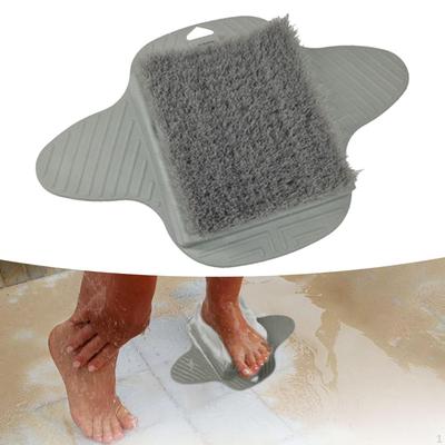Shower Foot Scrubber Mat Feet Cleaner Washer Brush Callus Remover SPA Massage Reusable