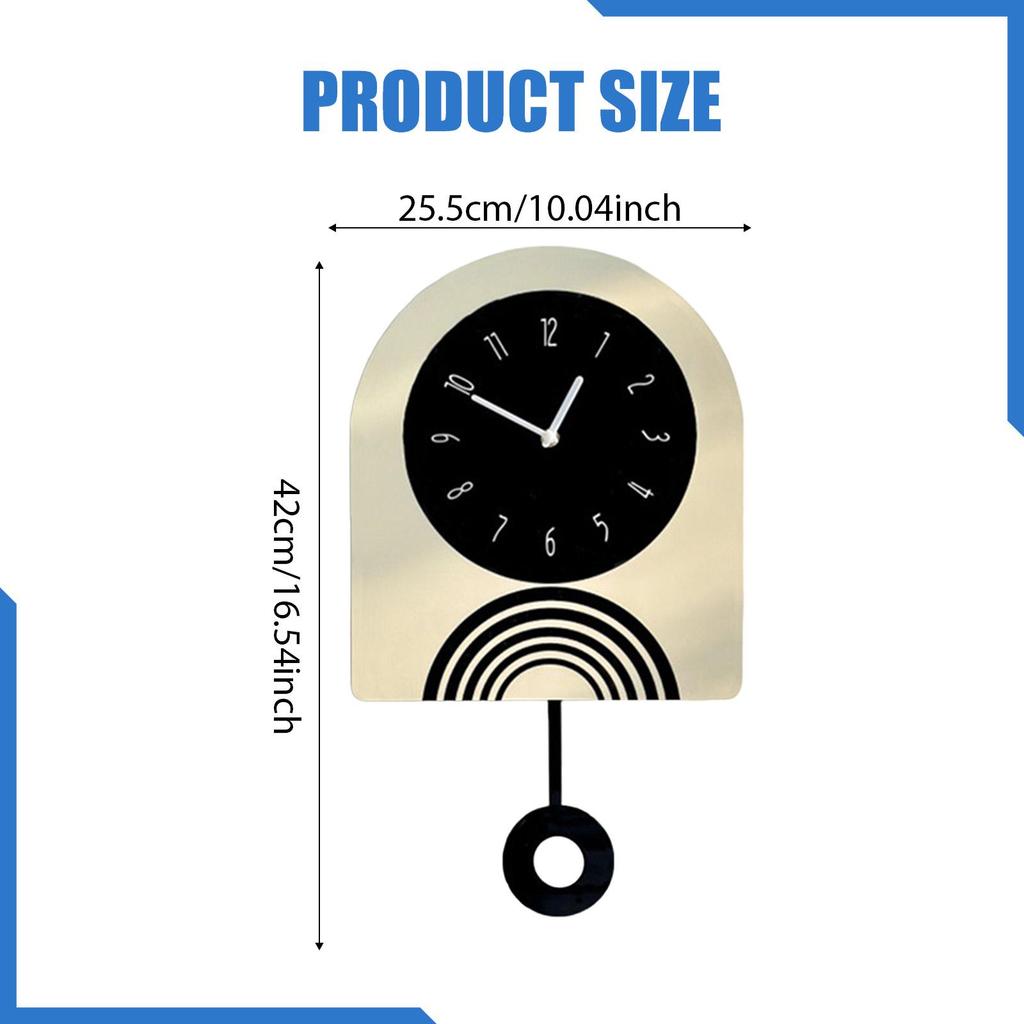 Nordic Wall Clock Gift Kitchen Silent Farmhouse Practical Fashion Bedroom Study Room Indoor Decorative Clock Decoration Ornament
