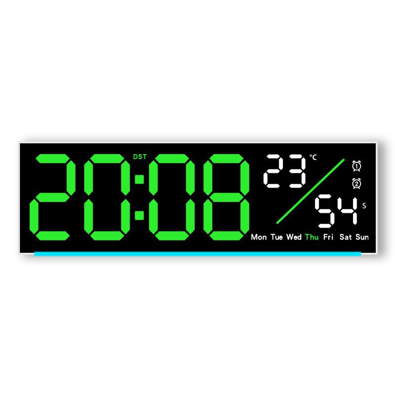 Multifunctional LED Digital Alarm Clock - Stylish Desktop & Living Room Dual Use 5527