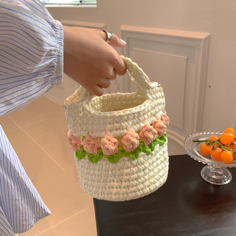 

Tulip Handwoven Crossbody Bag DIY Kit – Gift for Best Friend or Girlfriend DIY Material Pack (with Video Tutorial)