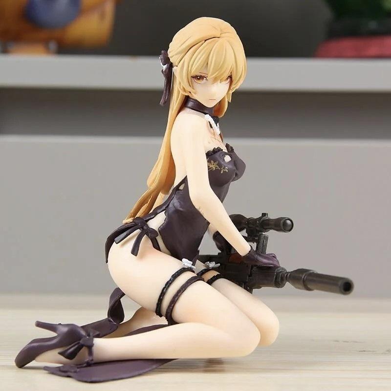 

Wholesale Girls Frontline Ots 14 Purple Rain Heart Heavy Damage Anime Pvc Figure Model Desktop Pc Decor For Anime Fans Color Box