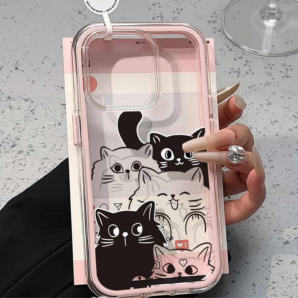 

Розписаний чохол для телефону для iPhone 17 11 12 13 14 15 16 iPhone 17 12 13 14 15 16 Pro 17 12 13 14 15 16 Pro Max Високоякісний розписаний милий чохол для телефону з тваринами iPhone 11