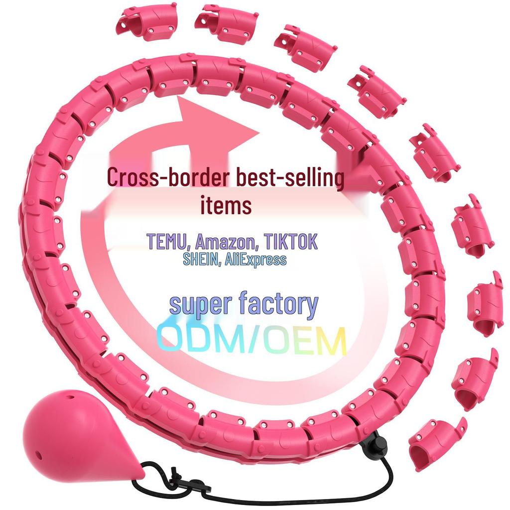 Smart Detachable Hula Hoop for Women - Belly Slimming, Waist-Friendly Fitness