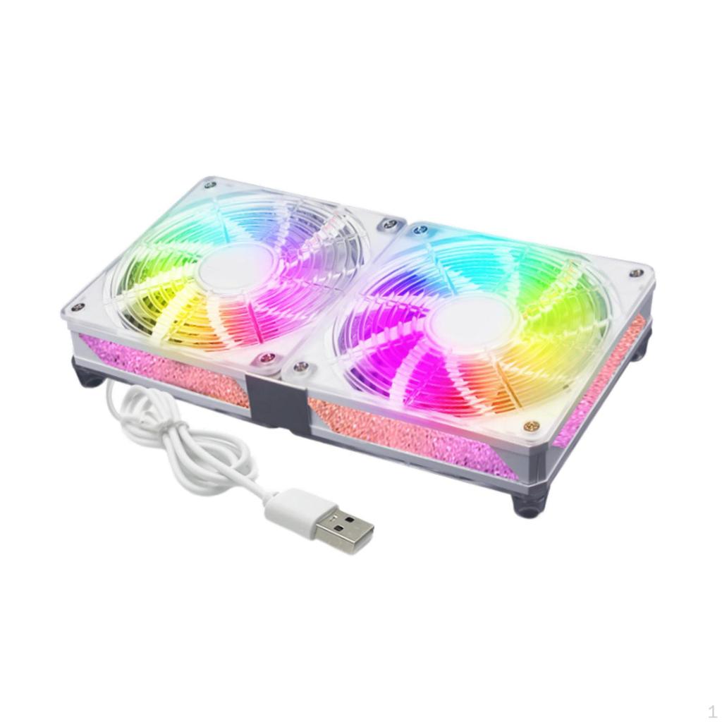 5V Computer Fan for Radiator, 12cm Installation CPU Cooling