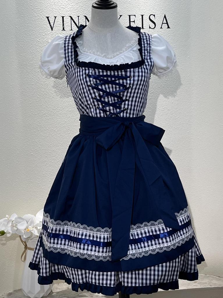 Halloween Beer Maiden Dress - European & American Oktoberfest Costume