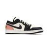 Jordan Air Jordan 1 Cushioning Low top Vintage Basketball Shoes Men's Black 553558-132(Team330-)