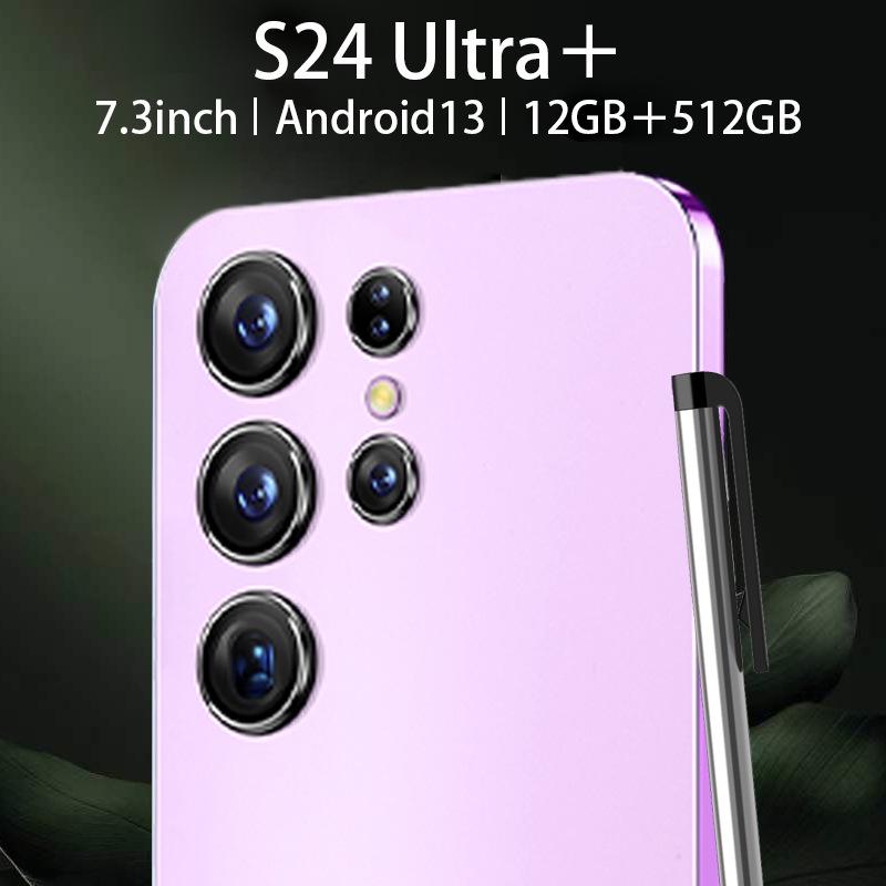 Hot-Selling S24 Ultra Smartphone 6.6\" Large Screen Android