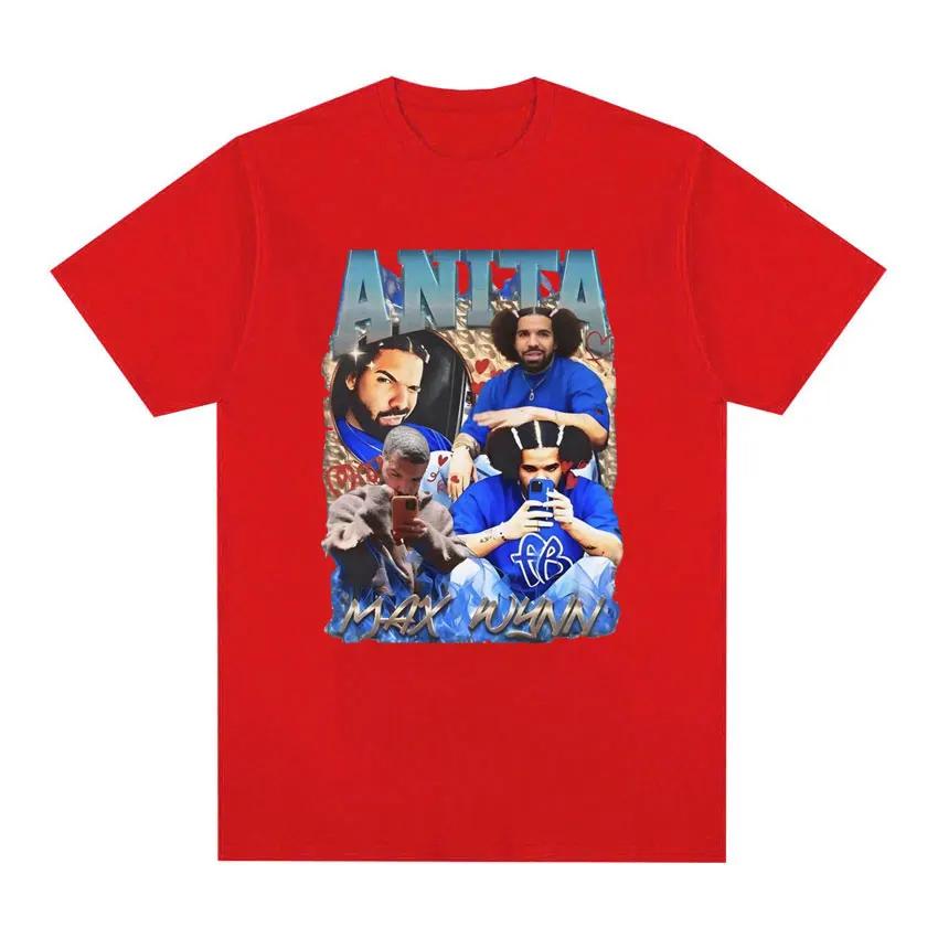 Drake Anita Max Wynn Funny Meme Graphic T-shirts for Men Women Clothing Fashion Hip Hop Style T-shirt Casual 100% Cotton T Shirt