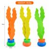 Underwater Grabbing Toys Diving Pool Toys Kids Swimming Training Summer Water Play Kit Diving Stick Seahorse Seaweed Fish Bone