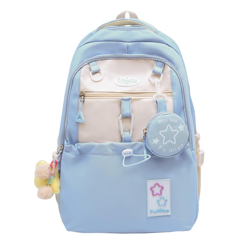 Женский рюкзак со звездным принтом — фото 11