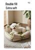 Winter Cartoon Sofa Bed: Washable Sleep Mat for Small Dogs & Cats