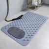 1pc Multiple Colors Available Home Use Bath Mat With Suction Cup Massage Bumps Quick Dry Bathroom Rug Shower Strong Drainage Bat
