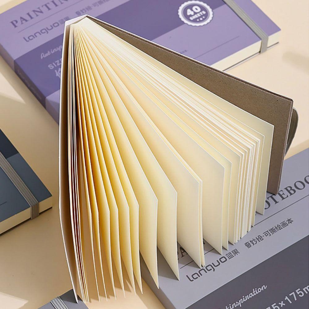 Inspiration Record Sketchbook Tearable Notebook Small Blank Book