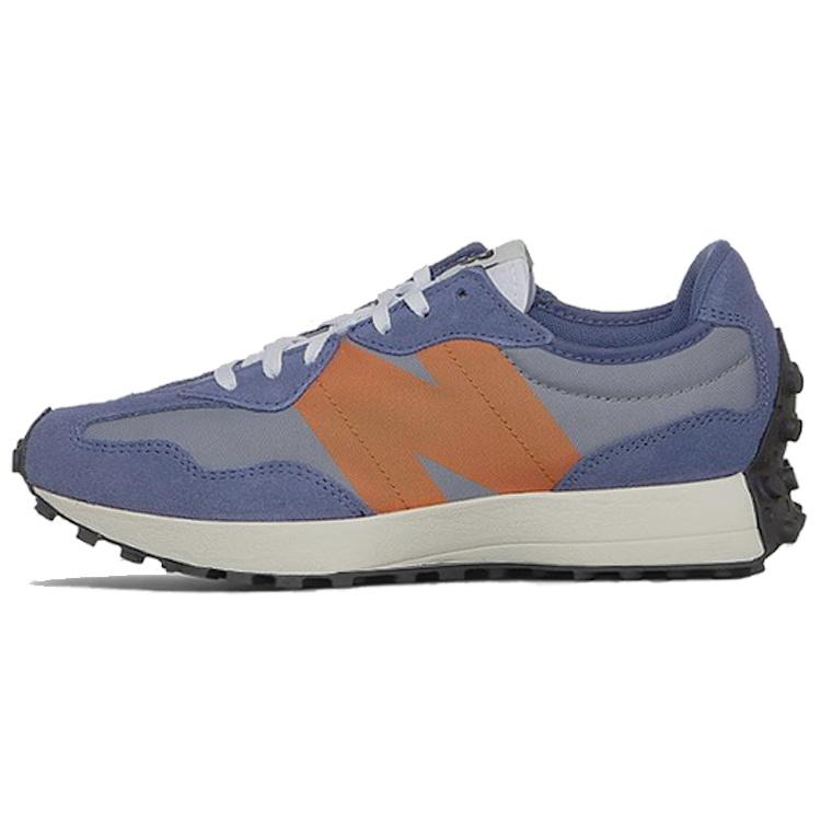 (WMNS) New Balance 327 Magnetic Blue Varsity Orange Women s WS327CB EU 35