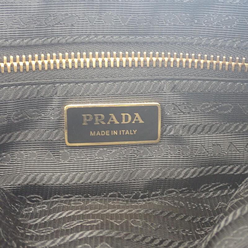 Prada 1BG4682A0SF0002 Shoulder Bag Black Nylon Women