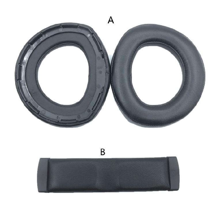 Stylish Headbeam Cushion Replacement Earpads Lambskin Ear Pad For HD800 HD800S Headphone Repair