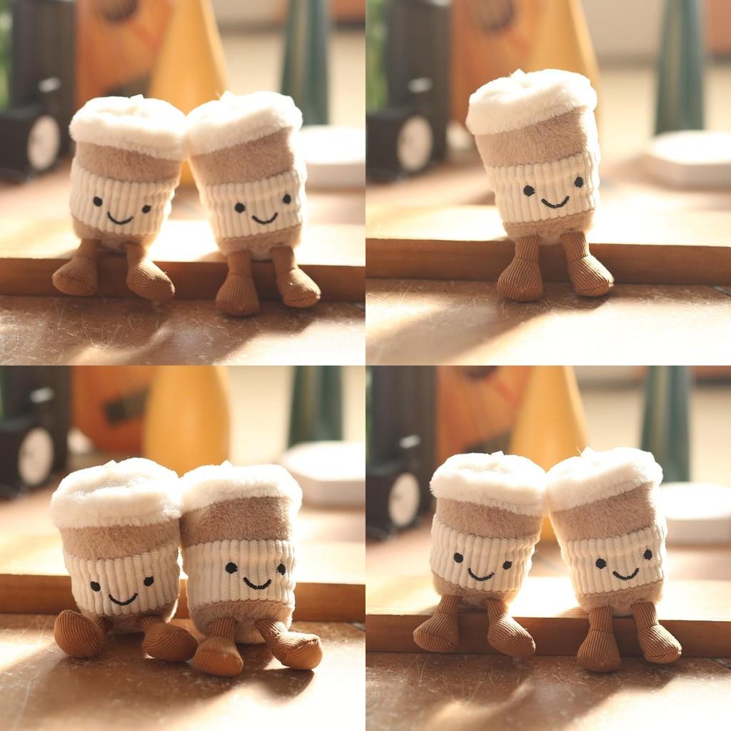 Tea Jellycat Milk Cup Design Plush Keychain Pp Cotton Stuffed Toy Gift Girls For