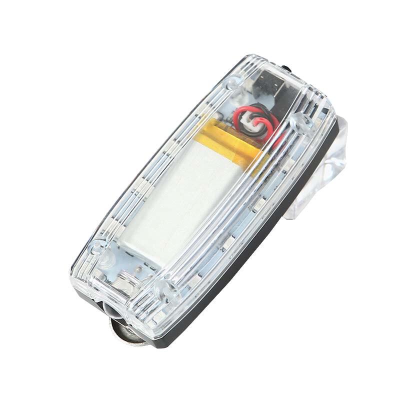 Rechargeable Red & Blue LED Shoulder Warning Light
