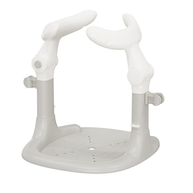 Baby Standing Shower Stand With Double Brackets Free Installation Adjustable Children's Shower God Household Anti Slip Bracket