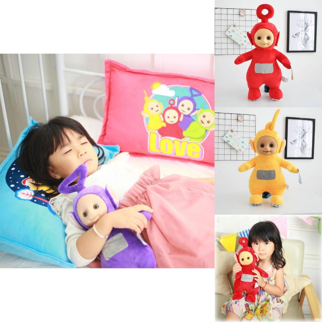 Teletubbies Plüschtiere mit weichem Stoff für Kinder zum Schlafengehen und Spielen