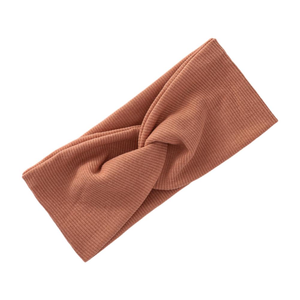 

Детская бандана для йоги, спортивные повязки на голову, ребристые твист-повязки для волос для маленьких девочек, однотонные повязки на голову, головной убор для новорожденных, аксессуары для волос