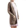 Fashion Women Long Sleeve Knit winter Cardigan Sweater Solid Color Coat