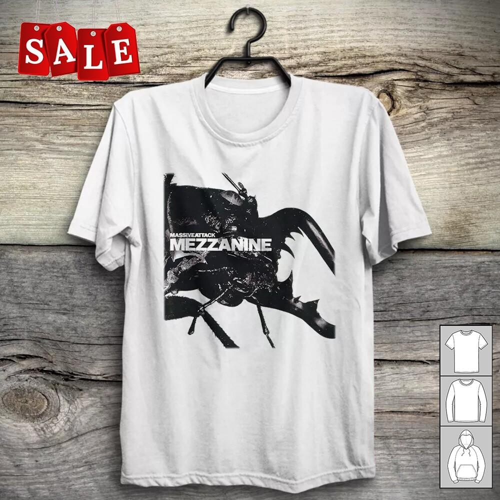New Rare Massive Attack Mezzanine 1998 Gift For Fans Unisex S5XL TShirt LW829 Unisex T-Shirt XXXL