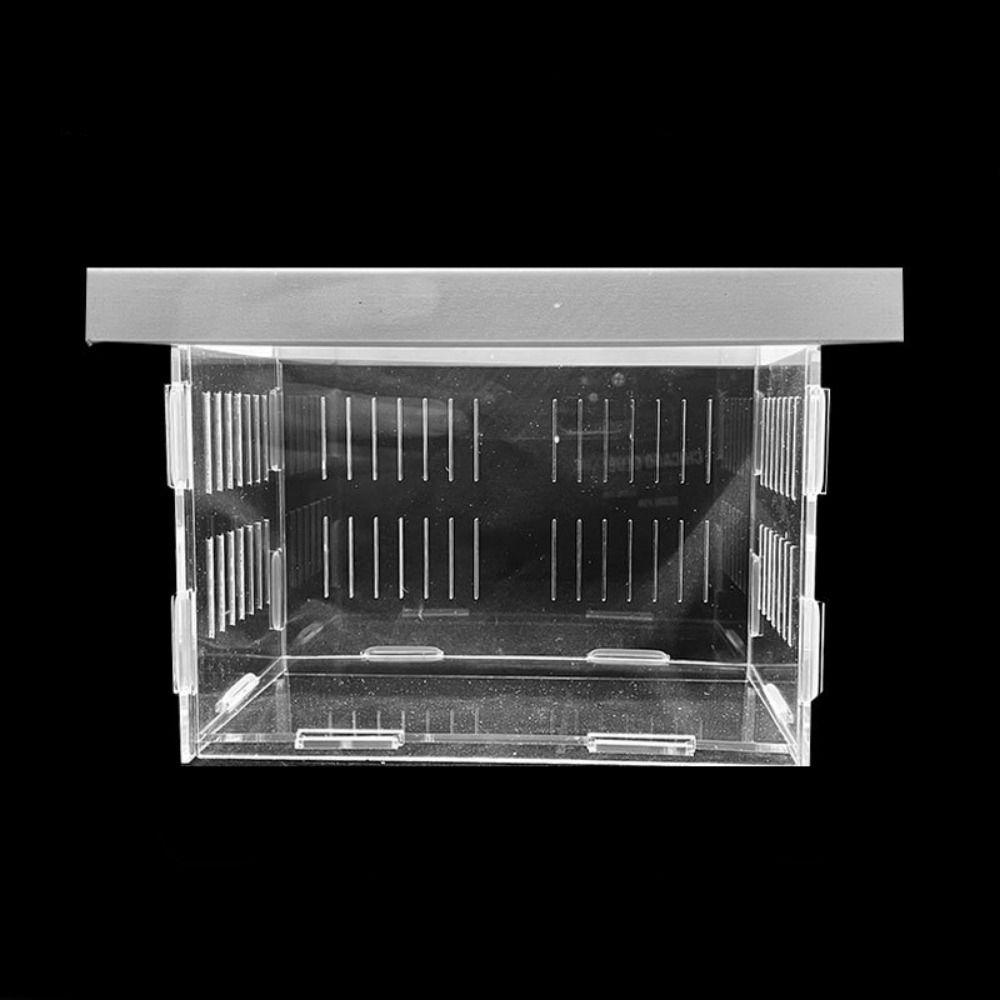 Acrylic Fish Isolation Box Detachable Fish Breeding Tank Floating Hatching Box  for Aquarium