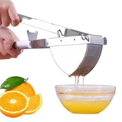 Stainless Steel Commercial Potato Ricer Lemon Juice Fruit Puree Masher Handheld
