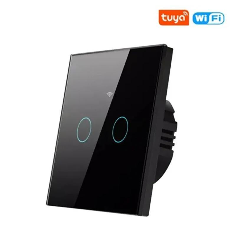 Comutator inteligent WiFi Touch Tuya, compatibil Alexa și Google Home, telecomandă 433RF, 1/2/3 direcții