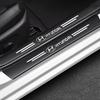 Car Door Sill Sticker Carbon Fiber Decals Threshold Side Anti Scratch Waterproof For Hyundai NLINE  Veloster Tucson IX20 I30 I20 T3