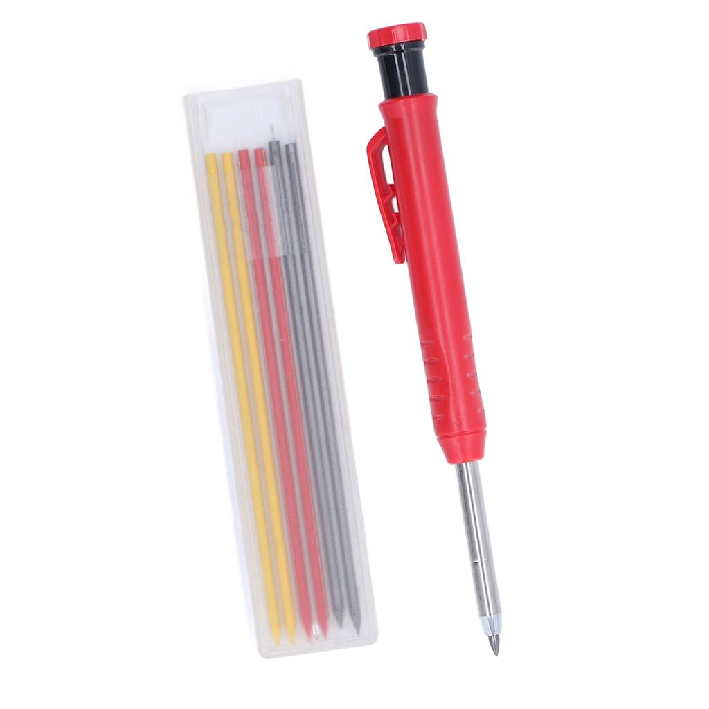 Woodworking Marking Pen 2.8mm Tungsten Carbide Tip Multifunction Scribing Tool with Refill3 Color