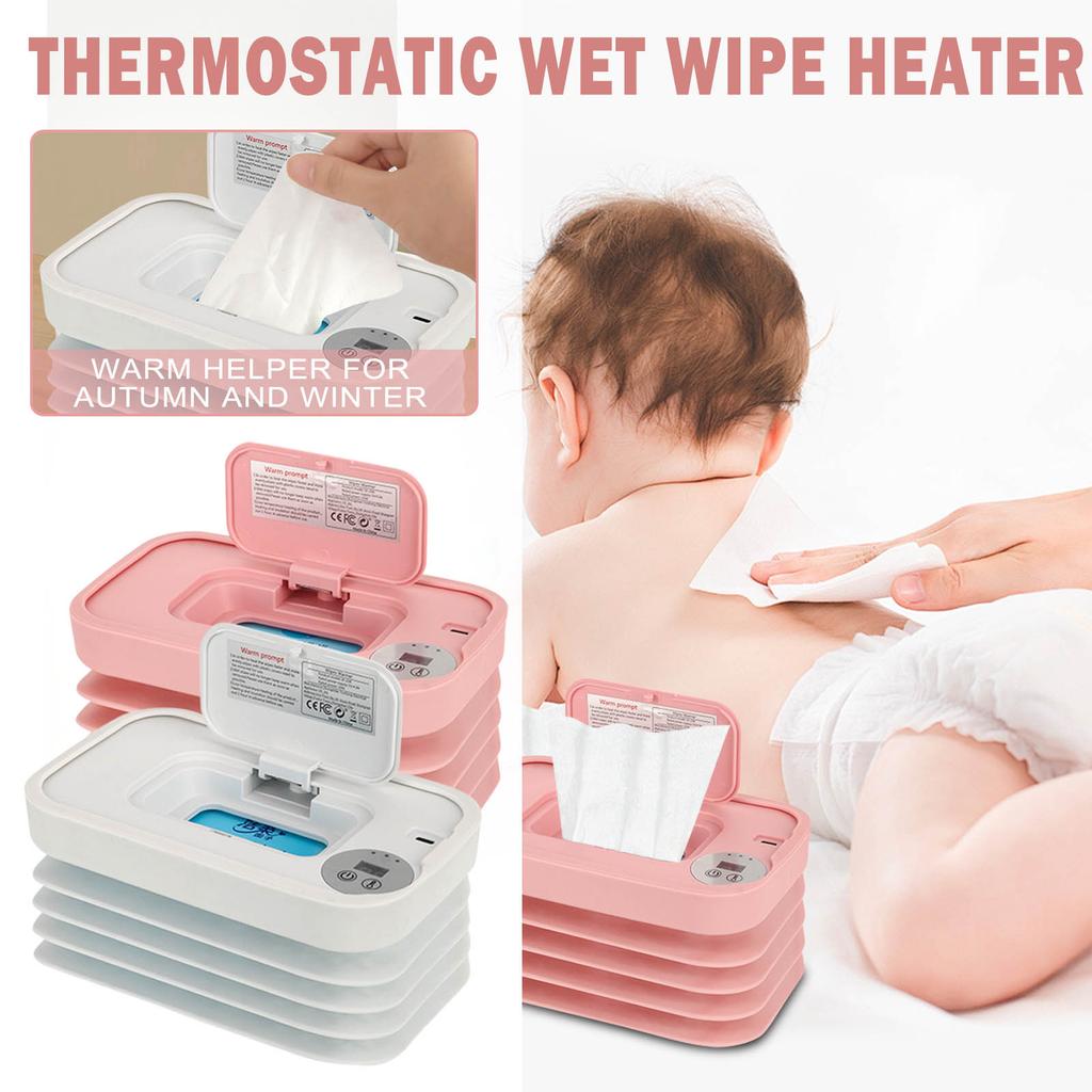 Baby Wipe Warmer Diaper Wipe Dispenser For Heating, Nursery, Road Trips, Camping, Versatile Business Care