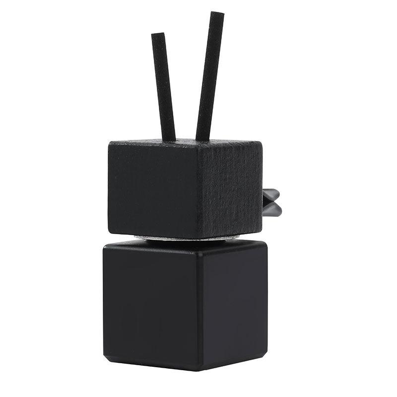 NEW SALE 1PC Car Decoration Square Car Hanging Glass Bottle Air Freshener Empty Bottle Aromatherapy Ornament Pendant Diffuser