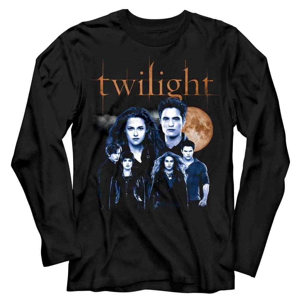 Twilight Full Moon Cast Long Sleeve T Shirt S