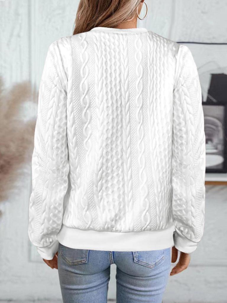 Women's Solid Color Knit Zipper Jacket Coat - Hot Selling Autumn/Winter Long Sleeve Fashion 2026