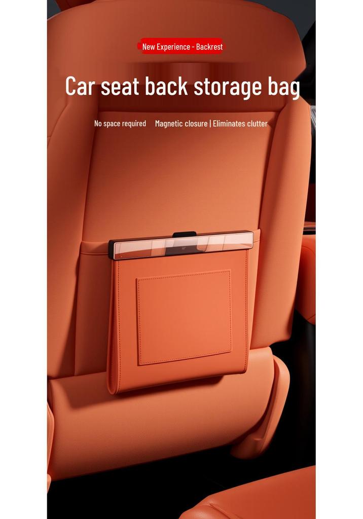 Magnetic Waterproof Leather Trash Bag for Geometry A/C/G6/M6/E Car Seats