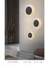 Nordic Style LED Round Wall Lamp - Bedroom, Living Room & Indoor Lighting