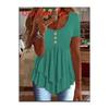 Summer Ladies T Shirt With 3d Pattern In Cotton Blend For Casual Wear