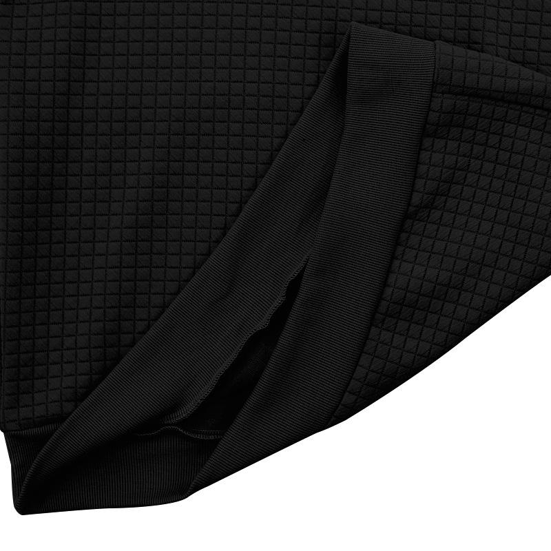 Autumn Winter Hoodie Men's Jacquard Color Blocked Hoodie Long Sleeved Hooded Pullover Casual Hoodie