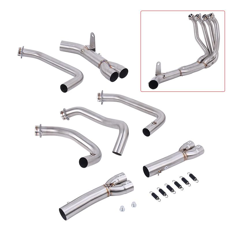Scarico Slip-On Per KAWASAKI Ninja Z900 SE 2025 2026 Sistema di Scarico Moto Escape Tubo di Collegamento Anteriore Connette Silenziatore Originale Euro5