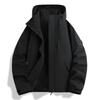 Trendy Brand Women's Blue Softshell Jacket - Windproof & Waterproof, 3-in-1 Autumn/Winter Outdoor Climbing & Mountaineering Apparel